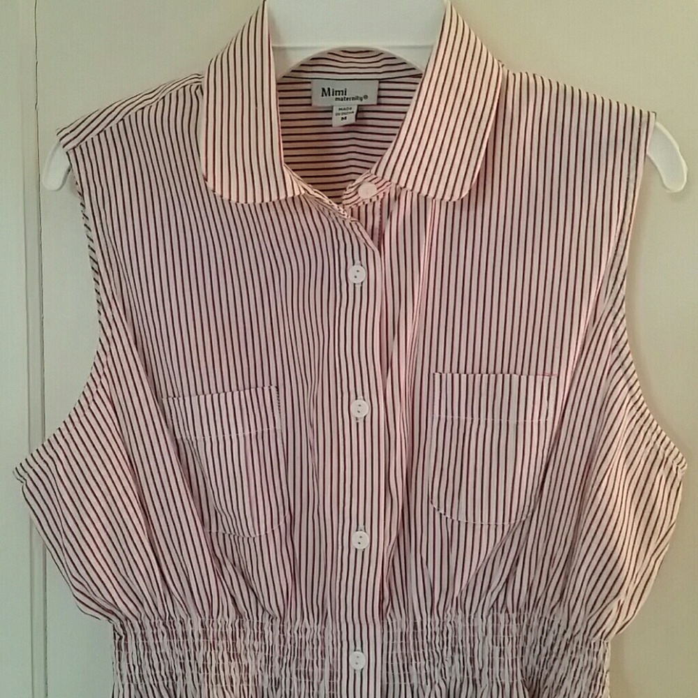 Size medium Mimi Maternity cotton shirt