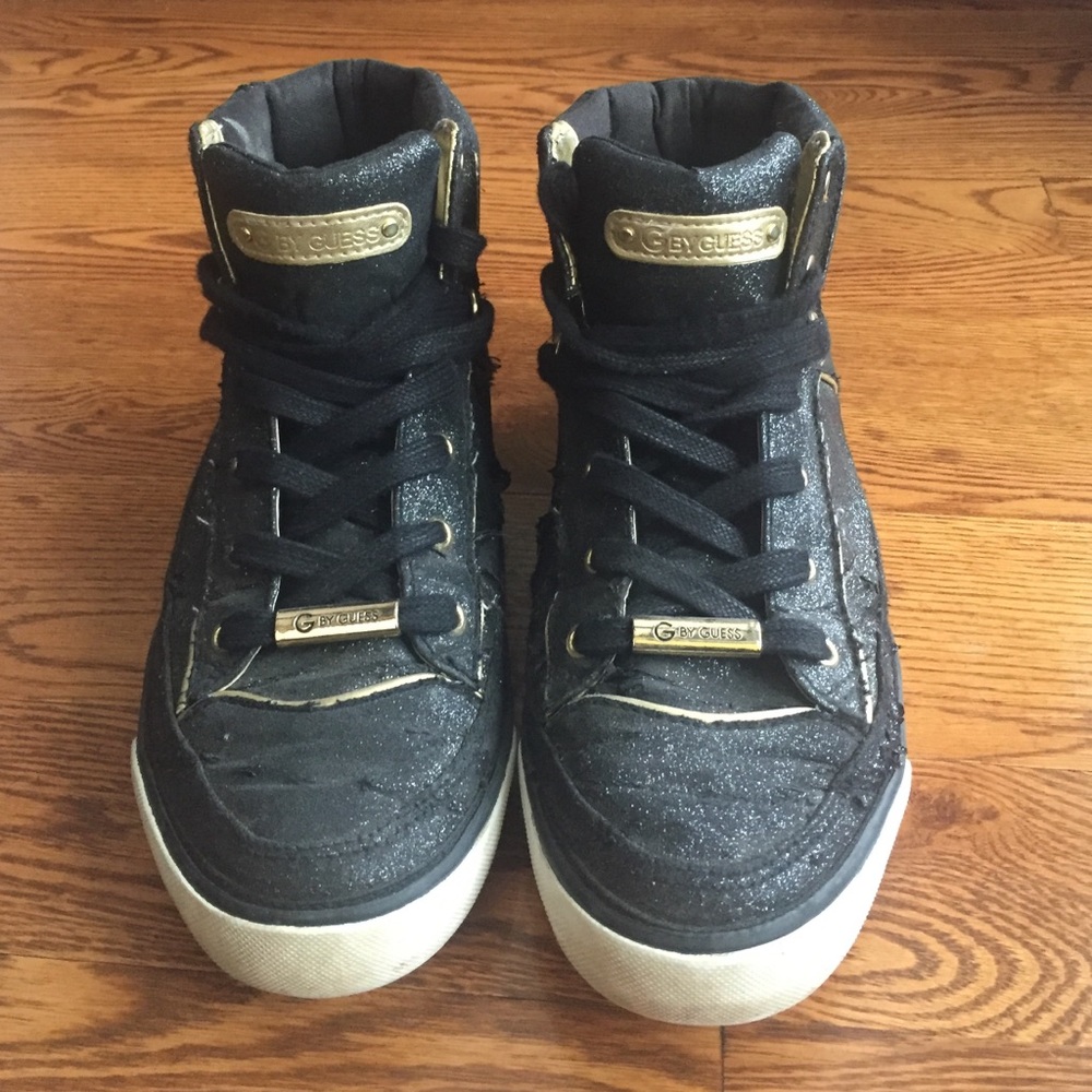 G by Guess high top dress sneakers
