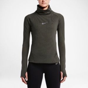 Nike dri-fit olive green top