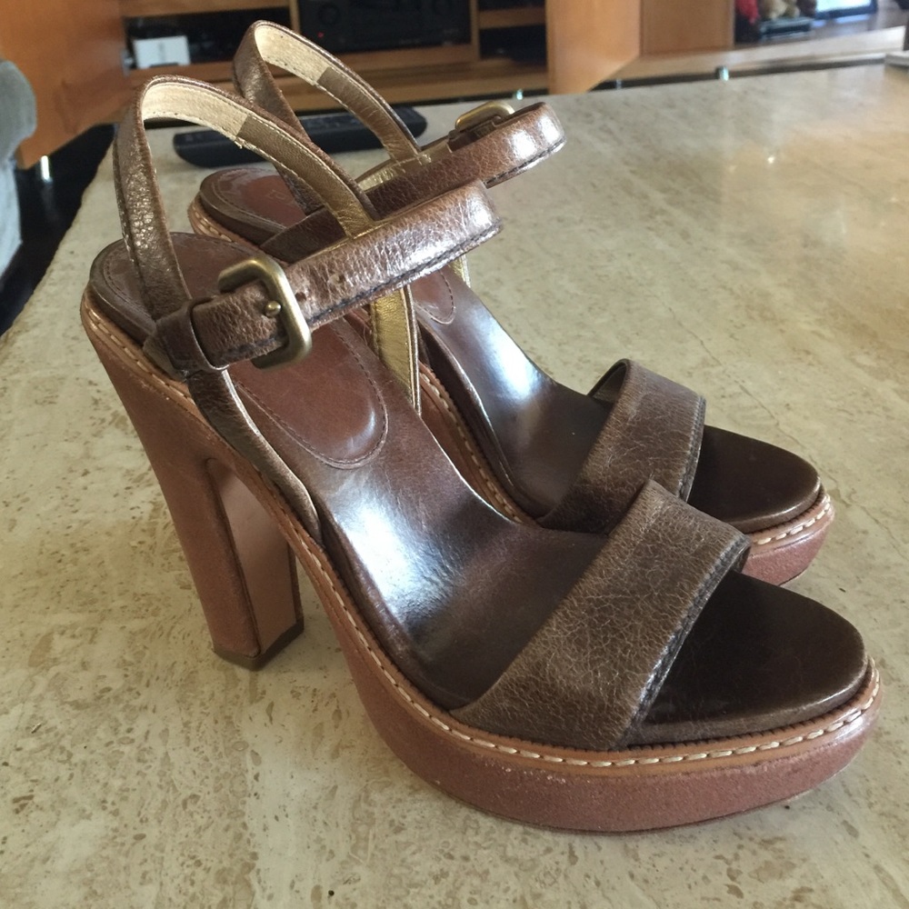 Prada Platform Sandals