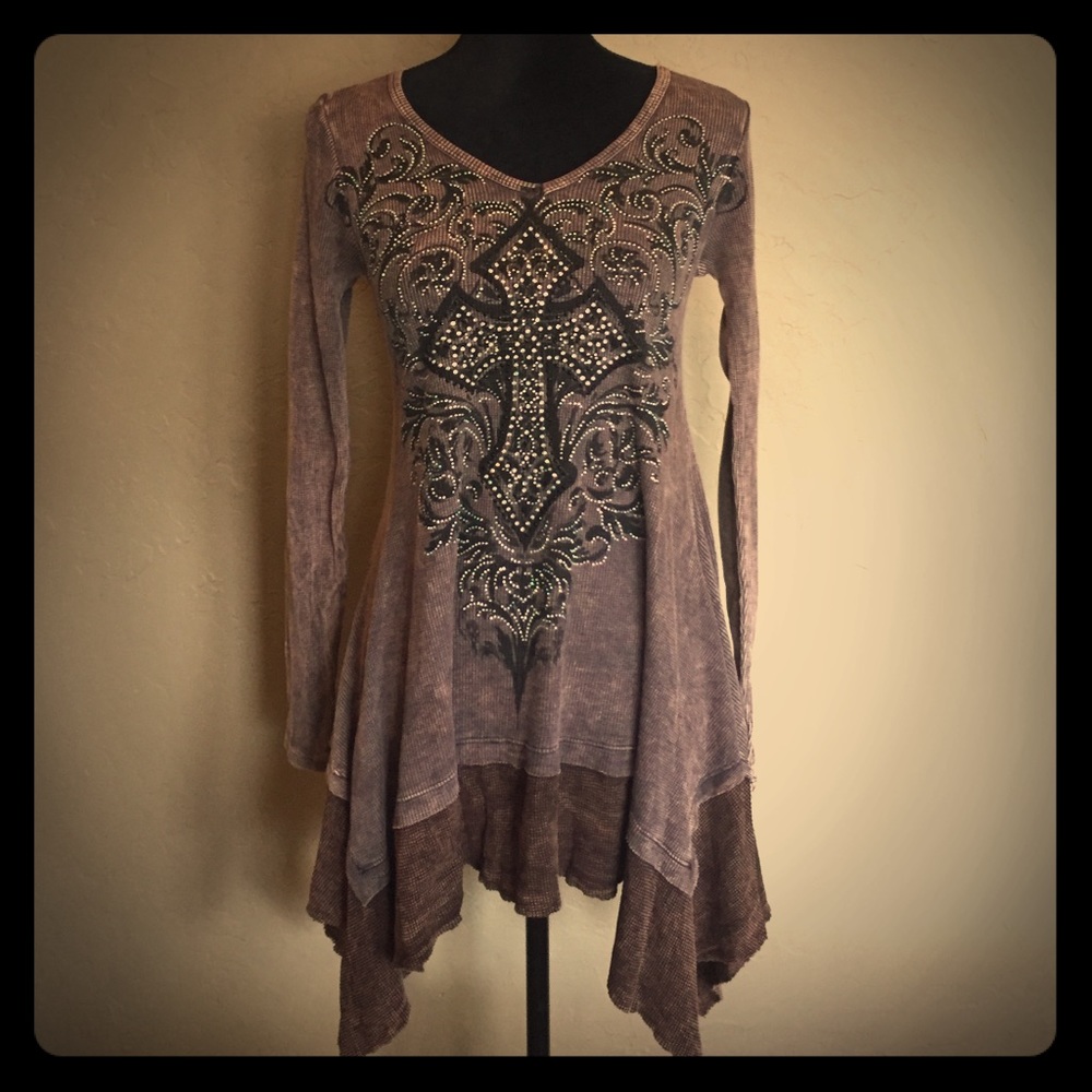 ❤️Rhinestone tunic/short dress