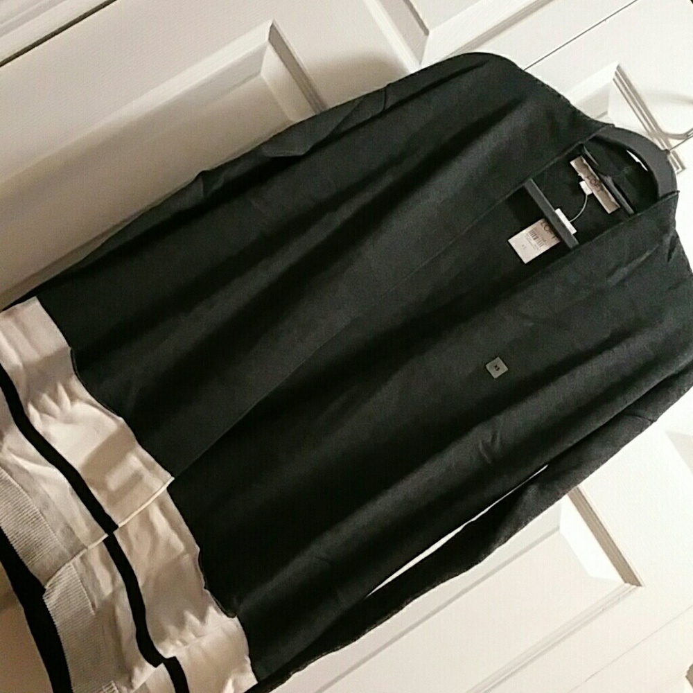 LOFT Color-block Cardigan. Brand New.