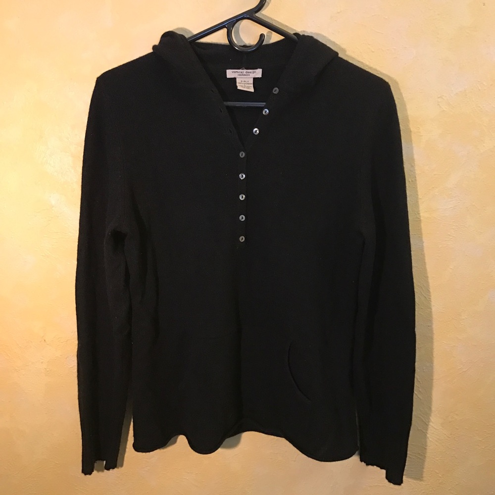 Vertical Design 100% Cashmere - Large