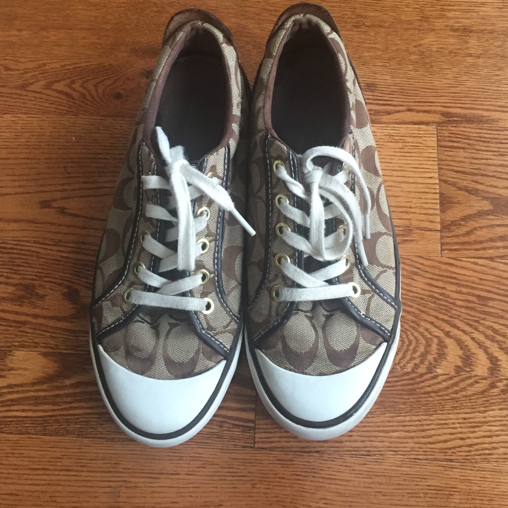 Coach tennis shoes used