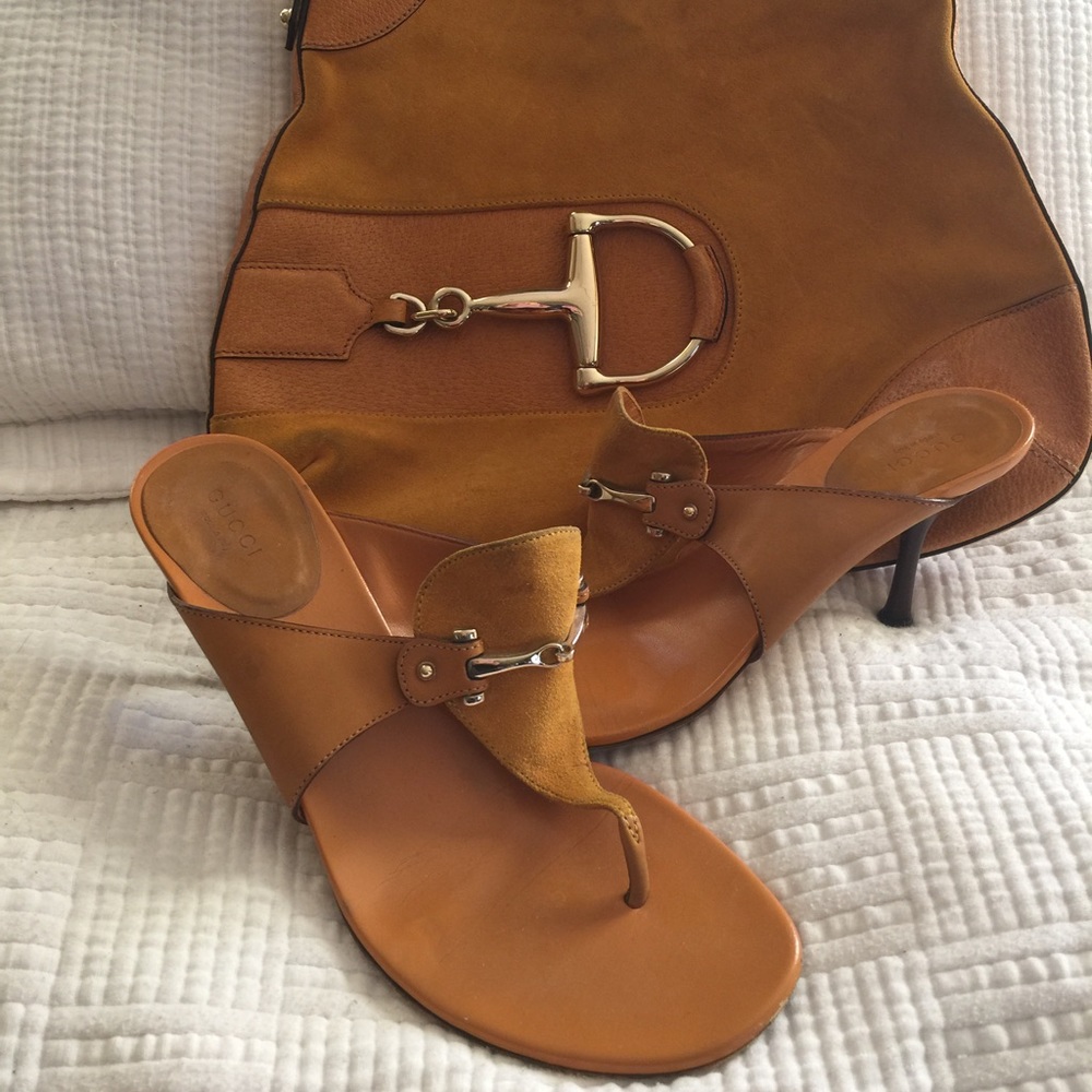 Gucci horse bit bag/shoes