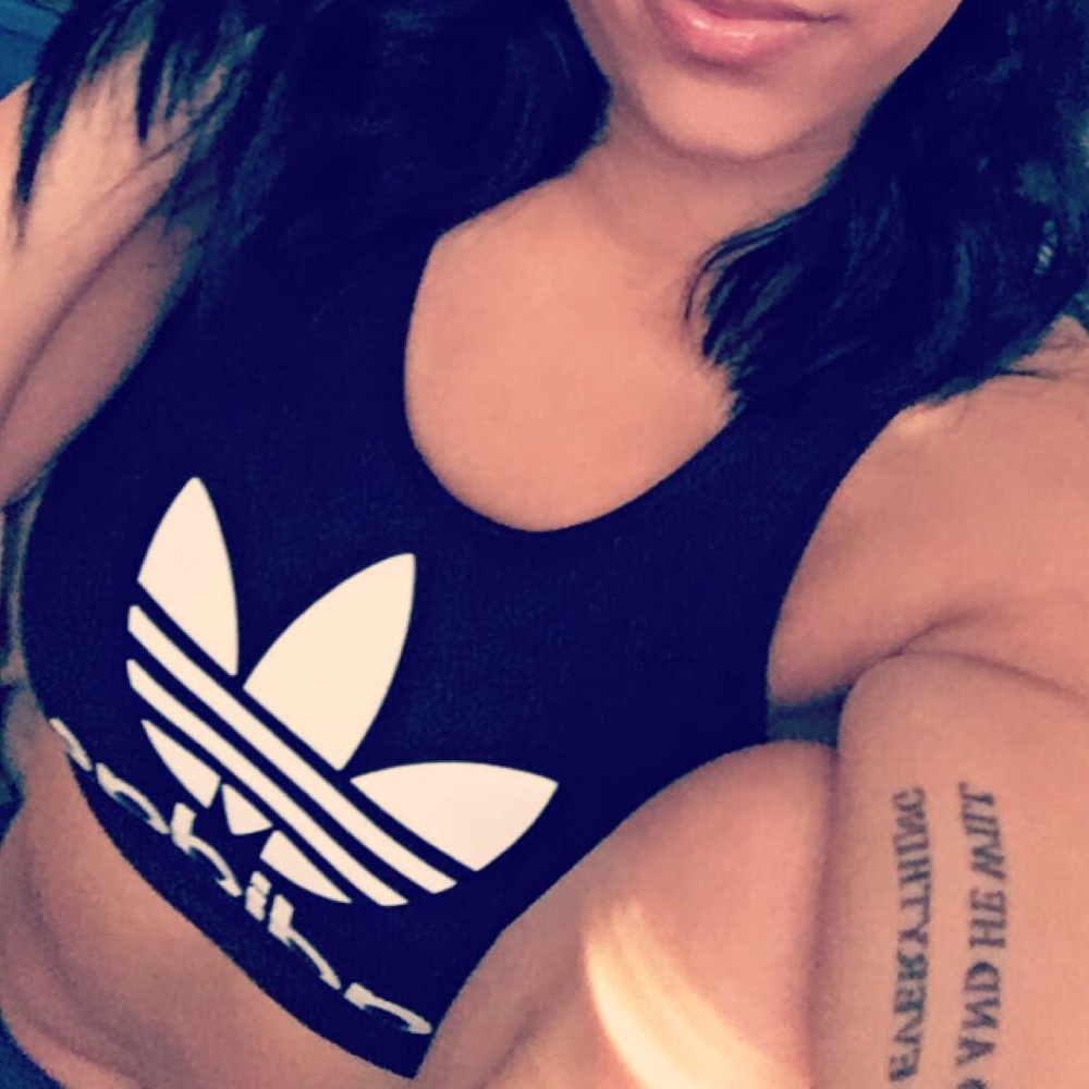 Adidas crop top