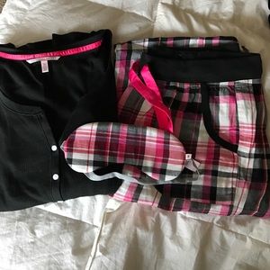 Victoria's Secret 3pc PJ set Long Sleeved S