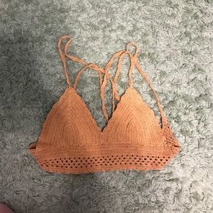 Crotchet crop top/bra