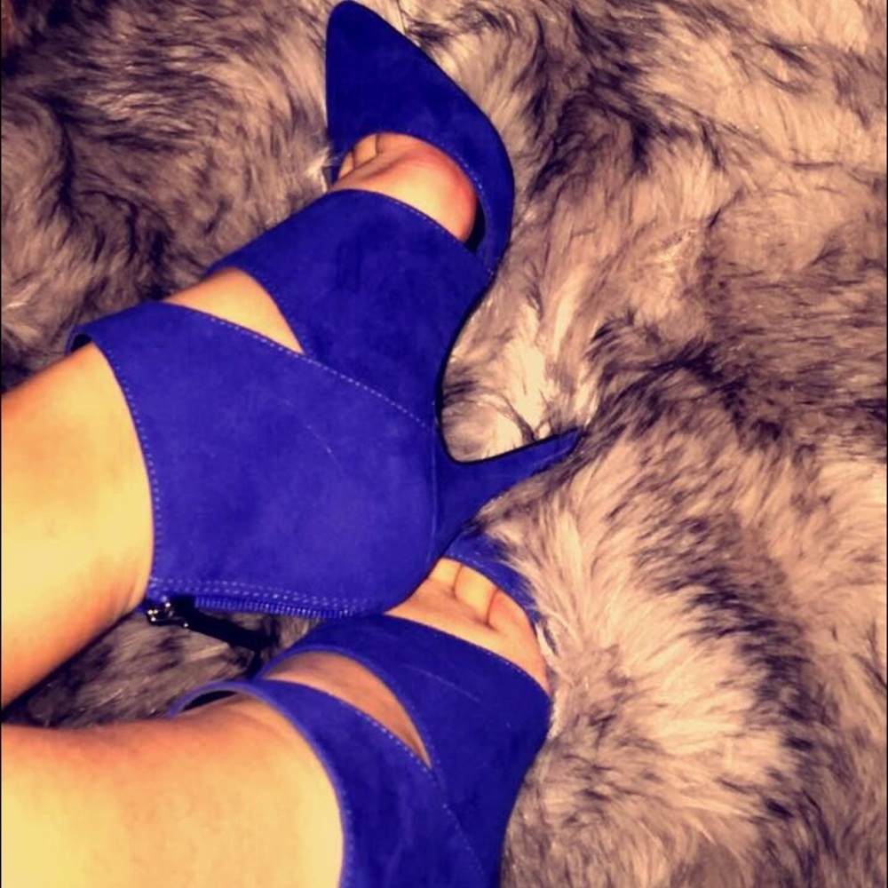 Blue Aldo's Bootie