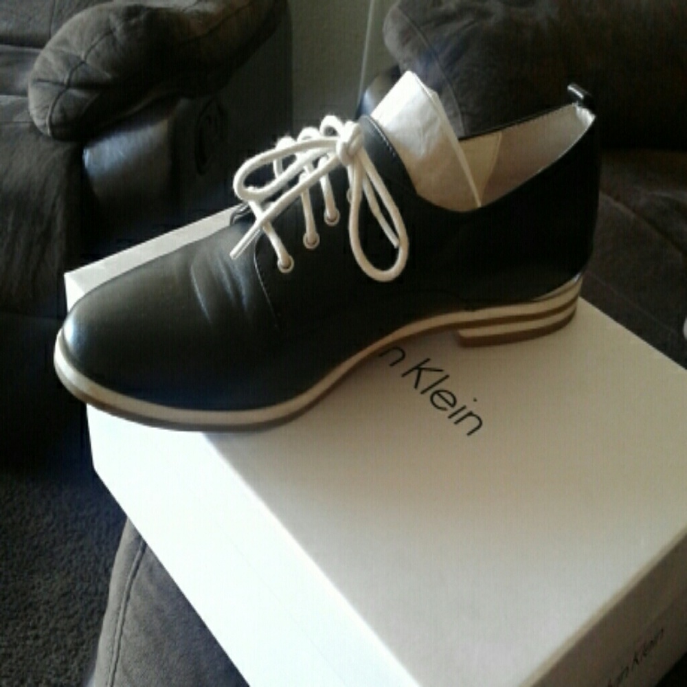Calvin Klein leather shoes