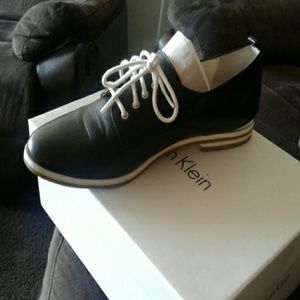 Calvin Klein leather shoes