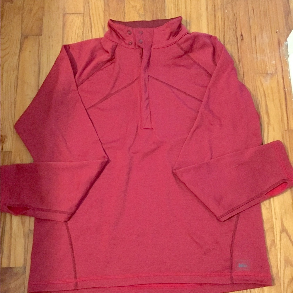 REI half-zip shell