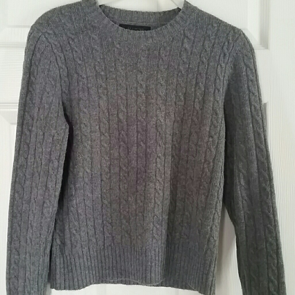 Limited cable knit sweater