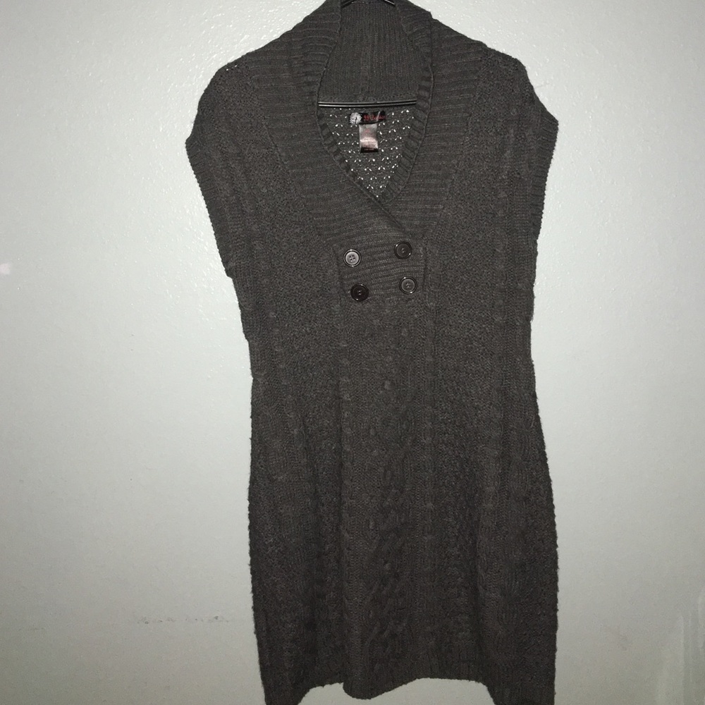 Sweater vest dress