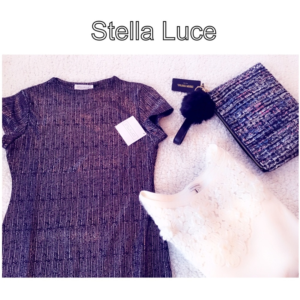 Stella Luce Body Con Dress