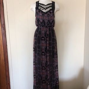 Free People Printed Maxi