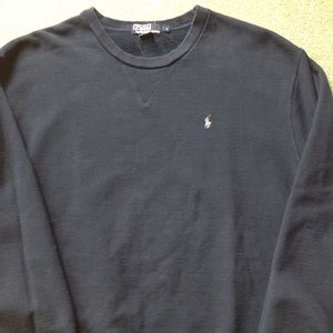 Ralph Lauren men's blue heavy sweatshirt