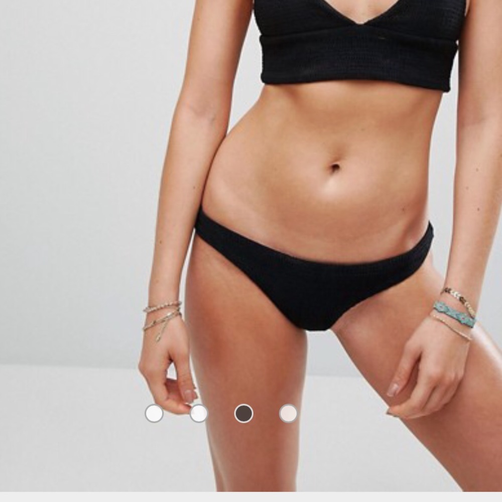 Plain Back Bikini Bottoms