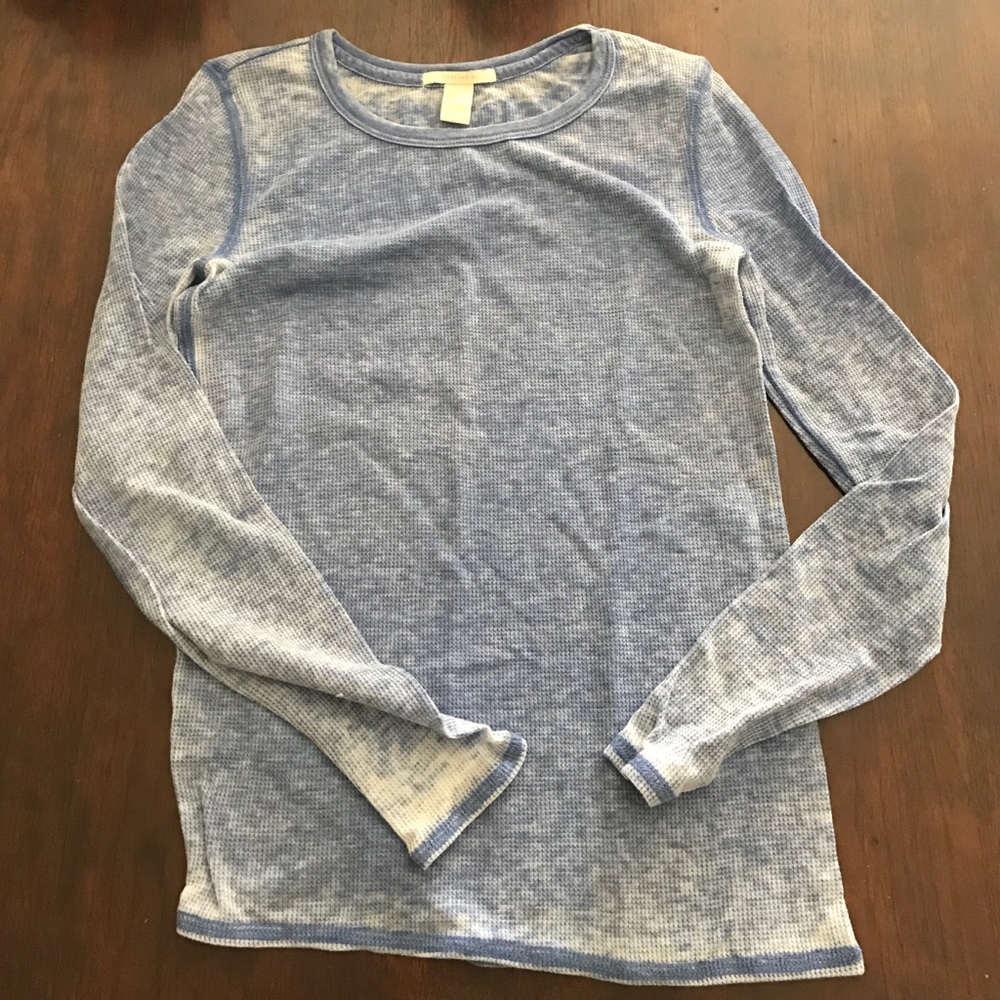 Forever 21 heathered blue long sleeve