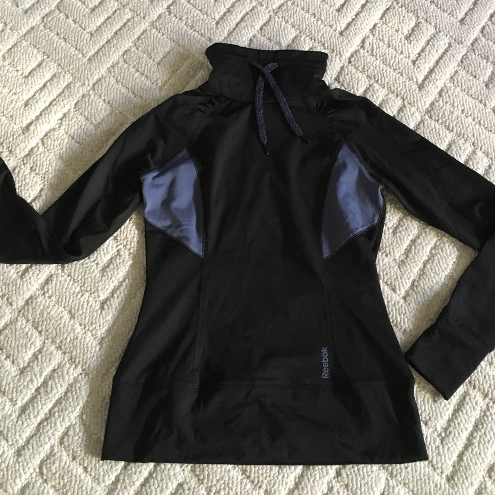 Reebok black and blue sweat resistance jacket
