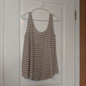 Knit stripe tank