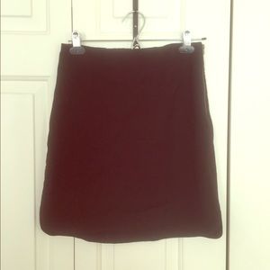 Loft side zip rounded gem mini skirt