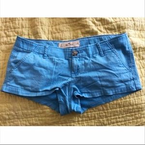 Hollister shorts light blue
