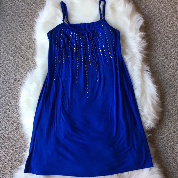 Dresses & Skirts - Purple Thin Strap Mini Dress - Size: Large Dresses & Skirts - Purple Thin Strap Mini Dress - Size: Large