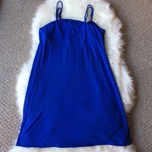 Dresses - Purple Thin Strap Mini Dress - Size: Large Dresses - Purple Thin Strap Mini Dress - Size: Large