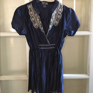 Navy Blue Dress Shirt