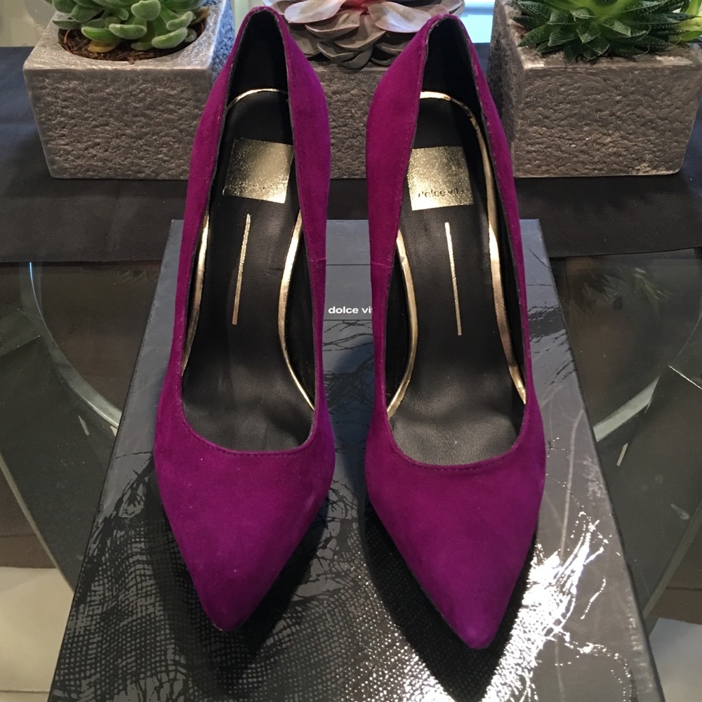 Dolce Vita Purple Pumps