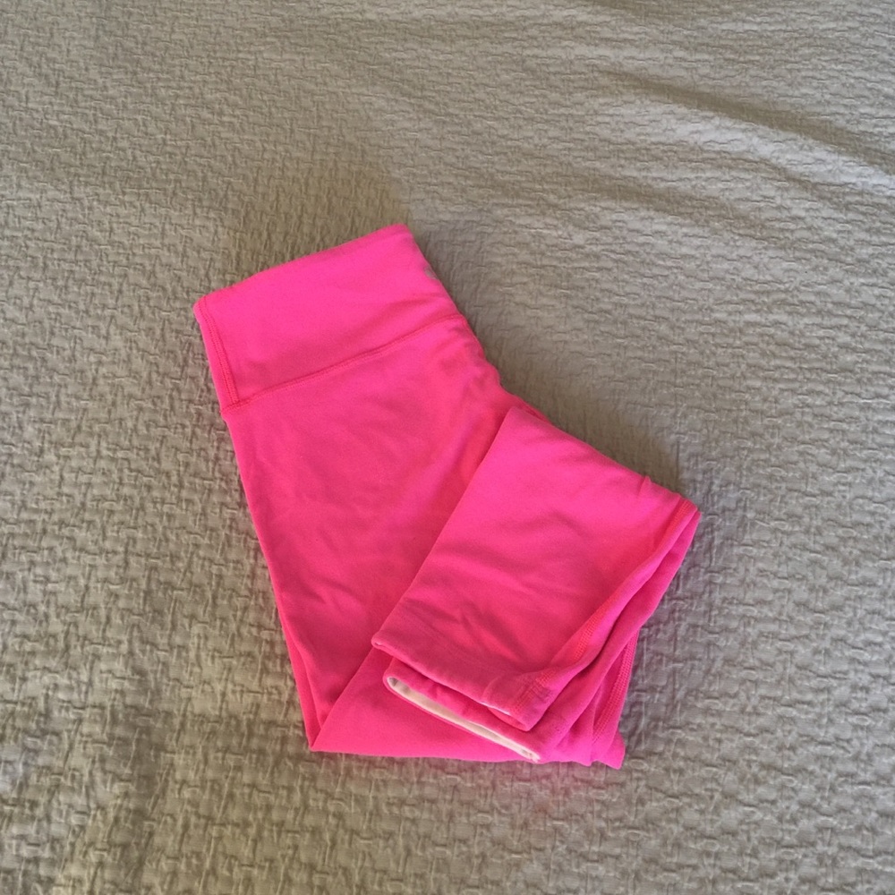 Lululemon Hot Pink Yoga Pants