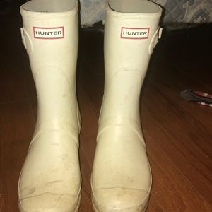 Hunter rain boots size 10