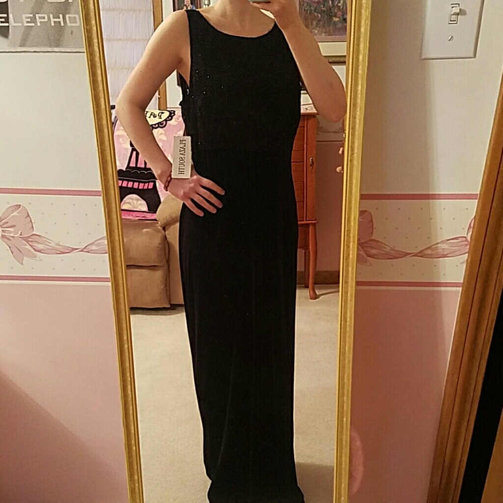 Vintage Black Gown