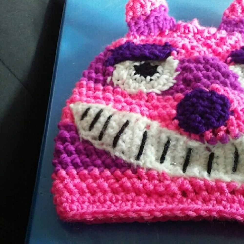 Handmade brand new chesire cat hat