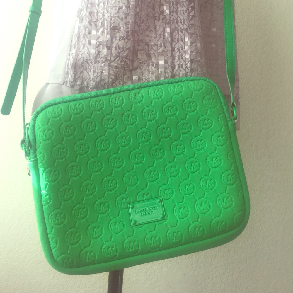 Michael Kors Neoprene Green Jet Set
