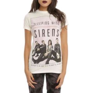 Sleeping With Sirens band tee