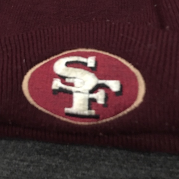 2 49er beanies{SOLD 💖} - Picture 2 of 4