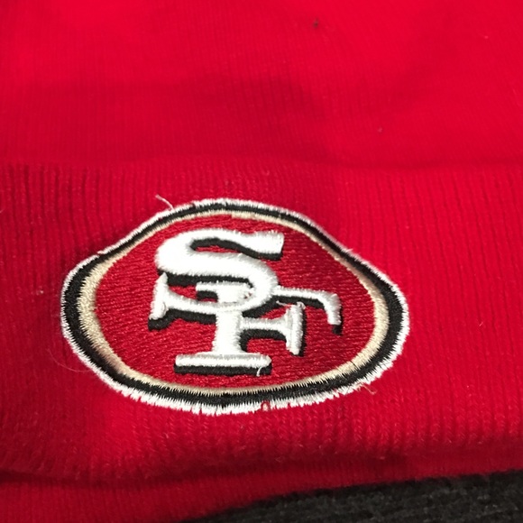 2 49er beanies{SOLD 💖} - Picture 3 of 4