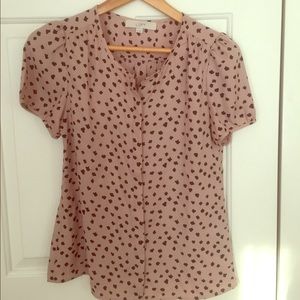 Loft printed top