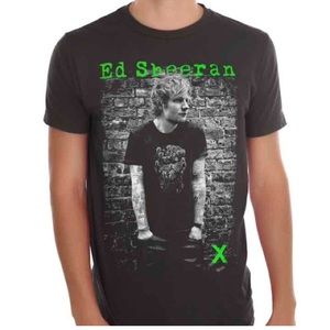 Ed Sheeran shirt.