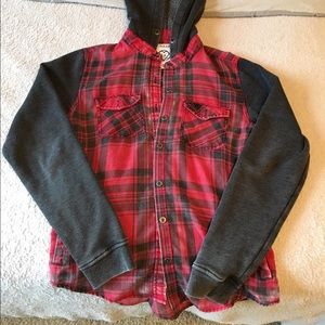 Plaid sweatshirt
