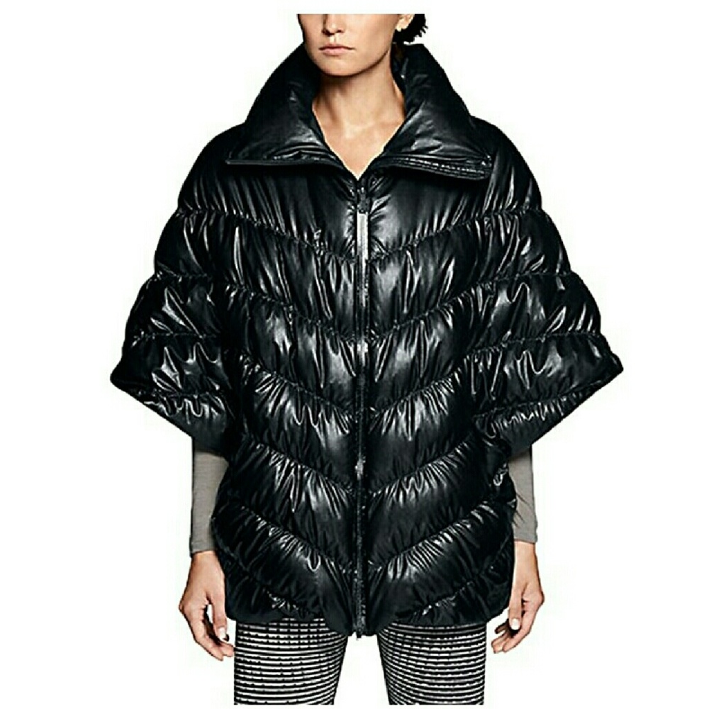 SOLD..Ladies Nike Cascade Poncho Puffer Jacket