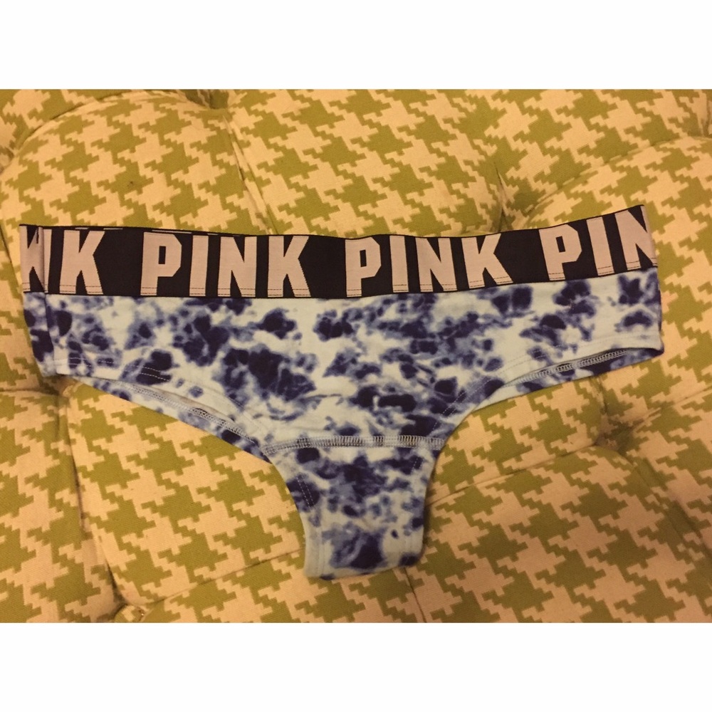 Pink by Victoria's Secret panties.