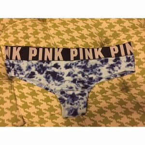 Pink by Victoria's Secret panties.