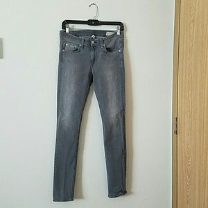 Rag & Bone Grey Skinny Jeans size 28