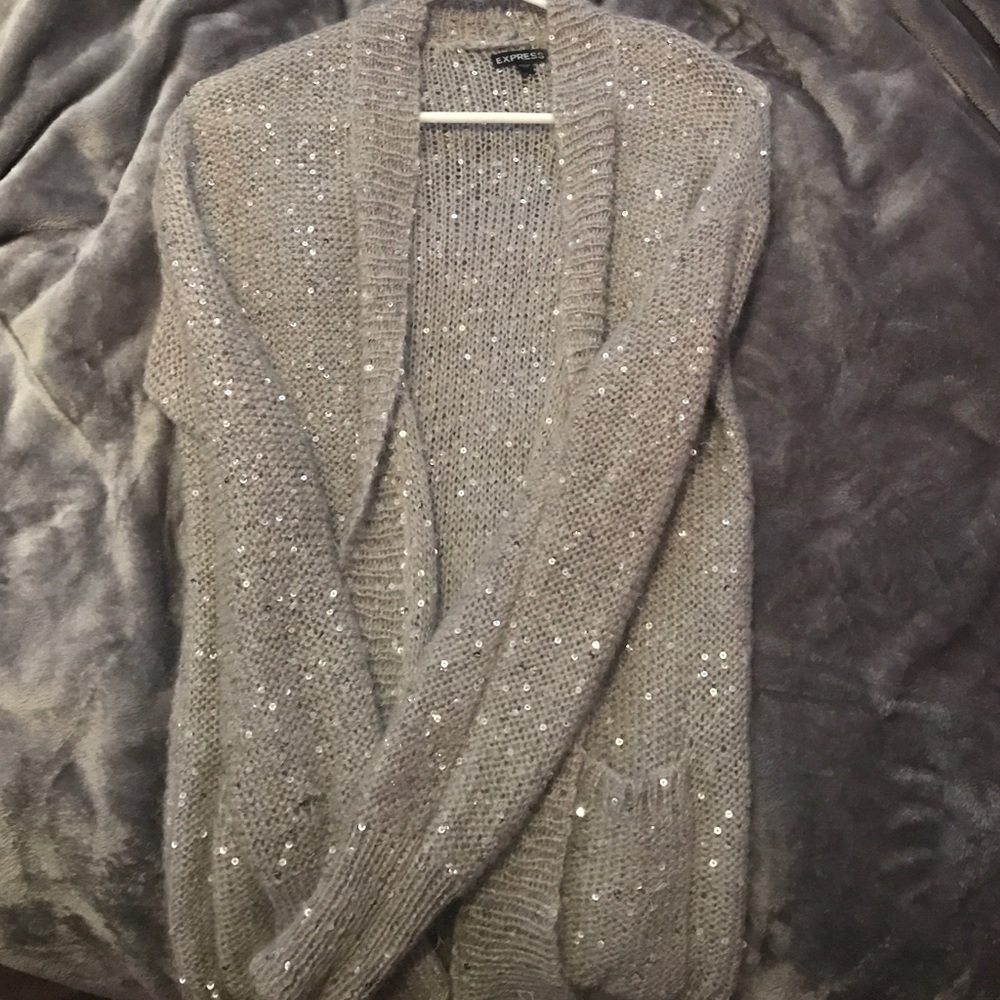 Beautiful sequined express sweater