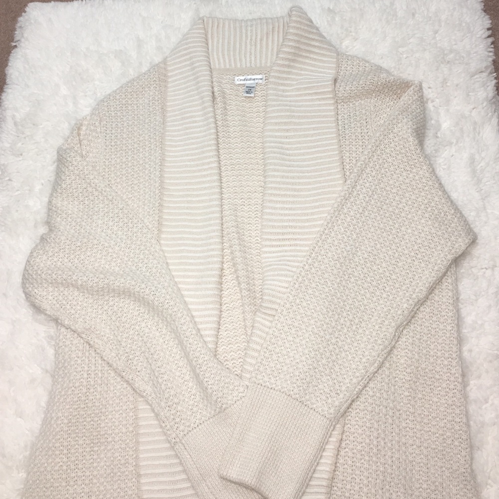 Open cardigan