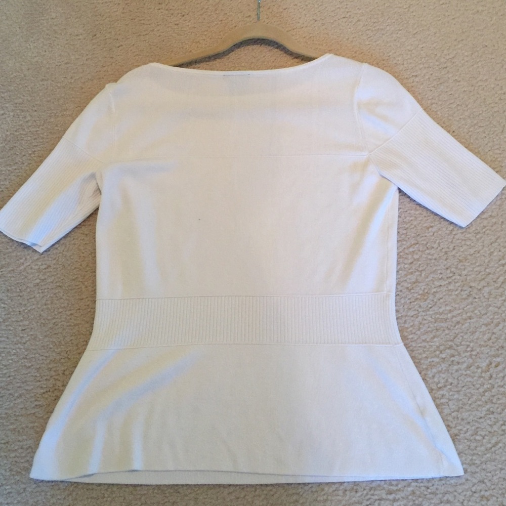 White Shell Top - Picture 3 of 3
