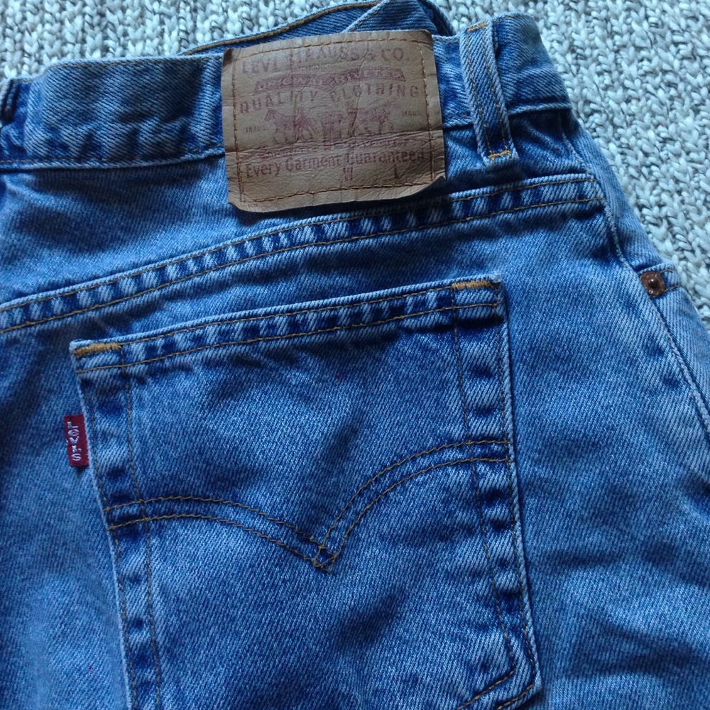 Vintage Levi's High Waisted Denim Shorts (SOLD)